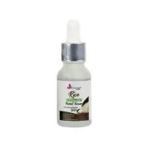 Cutish Rice Whitening Facial Serum – 100% Pure Fermented Rice Water with Avocado Oil & Licorice Root – 15ml